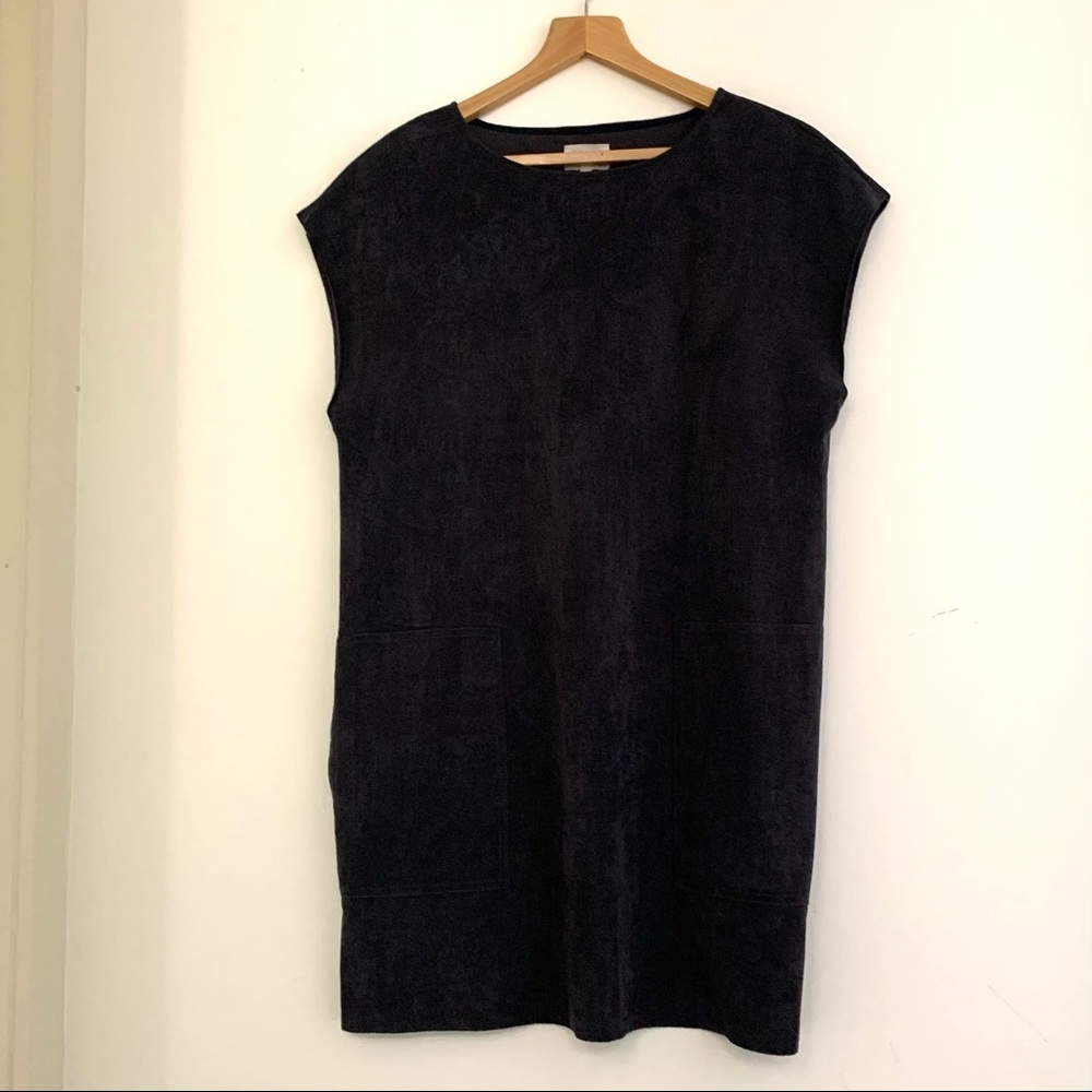 2/$30. Wilfred Free vegan suede charcoal dress